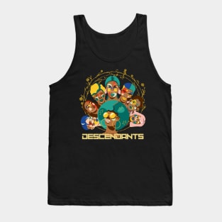 art and cultural diversity Afro heritage and descent. Tank Top